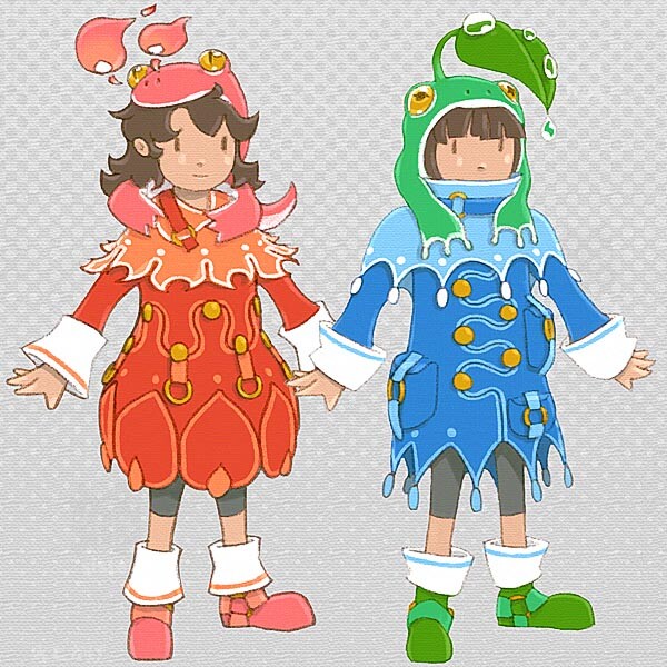 火と水のふたご