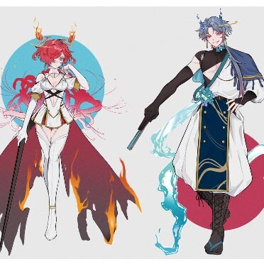 🔥と💧