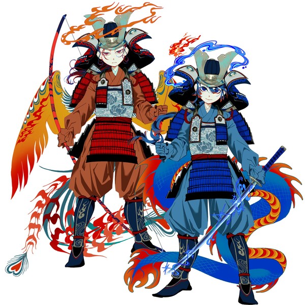 火と水の双子