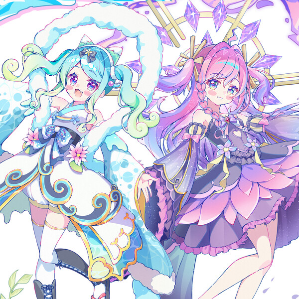 恵雨の女神と灯火の女神